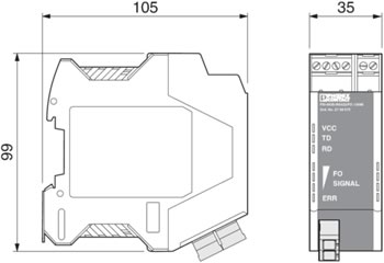 PSI-MOS-RS485/FO 1300 E