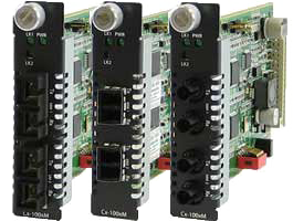 Perle C-1000MM Gigabit Fiber Converters