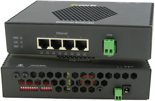 Perle eXP-S110 PoE Fast Ethernet Extenders