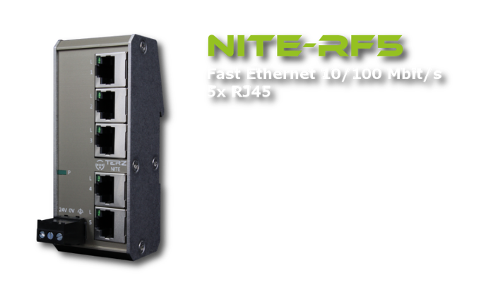 Commutateur Ethernet non géré TERZ NITE-RW5-1190 - 111…