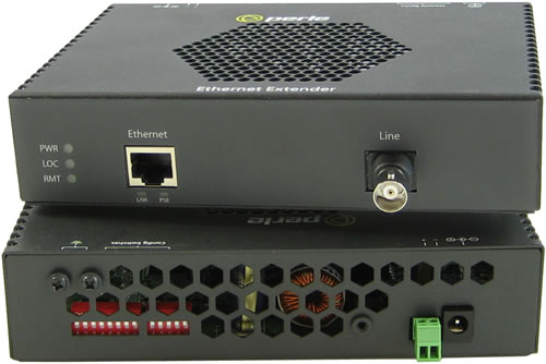 Perle eXP-S1110 PoE Gigabit Ethernet Extenders