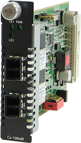 PERLE C-100MM Fast Ethernet Media Converter Modules