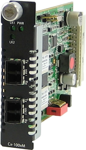 Perle C-100MM Fast Ethernet Media Converter Modules