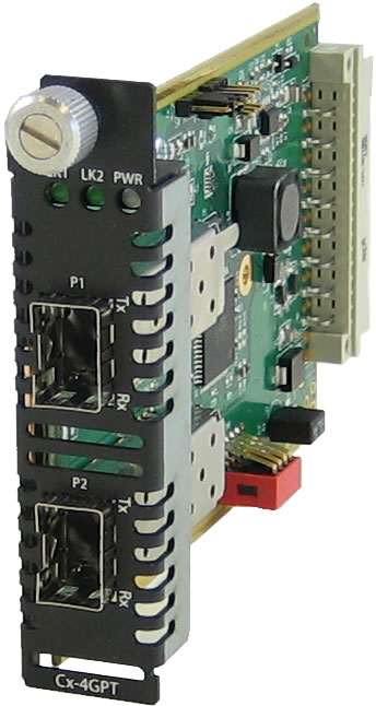PERLE C-4GPT-DSFP Fiber Mode Converter Module