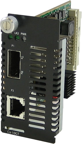 Perle CM-10GRT-SFP Managed Media Converter Modules