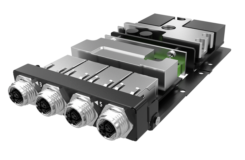 C&T Solution EBIO-4LAN-POE-M12